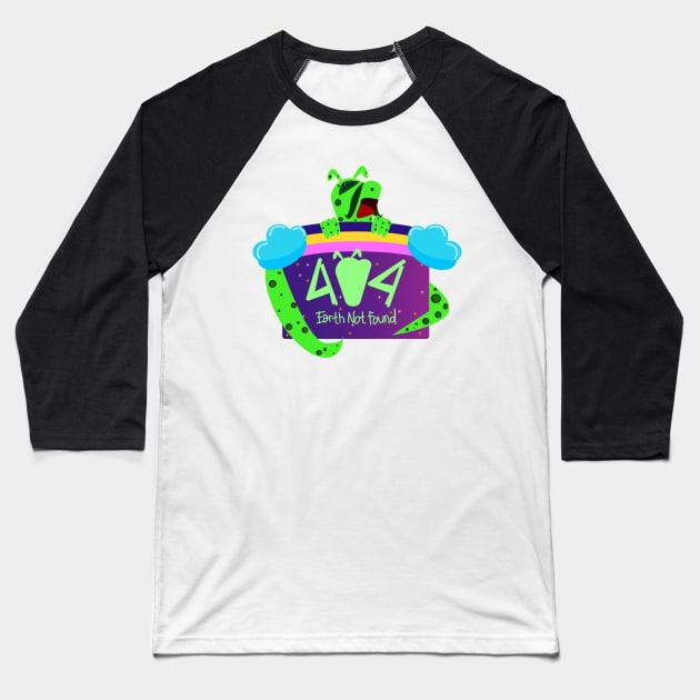 404 Baseball T-Shirt by onora